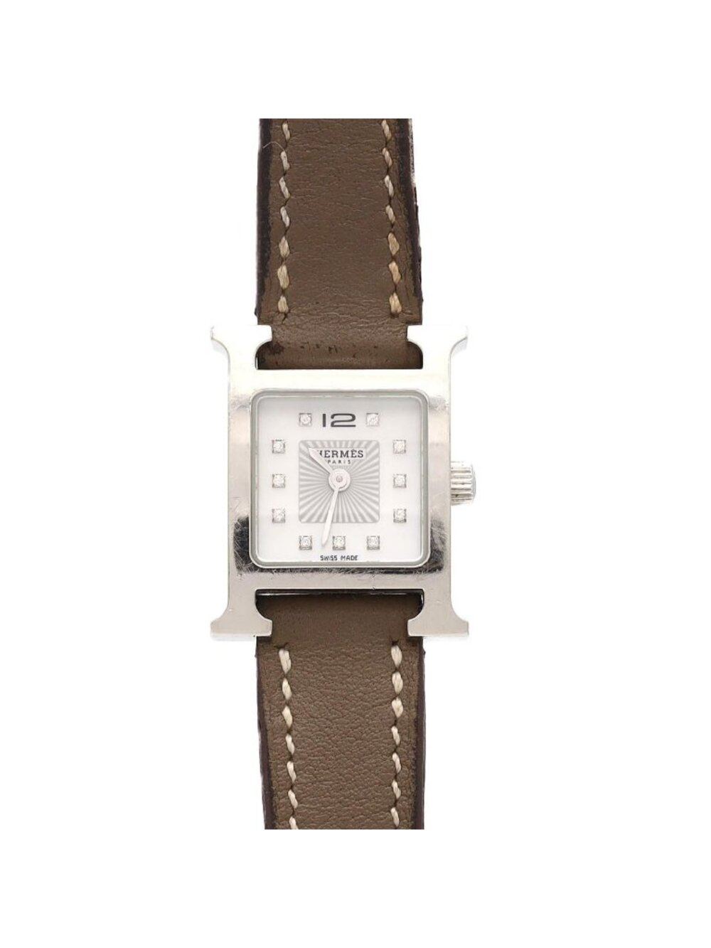 Hermes H Watch SS Quartz